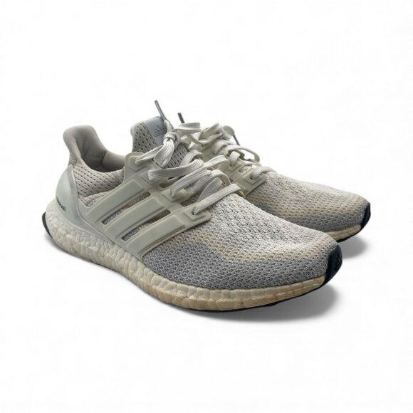 Adidas Ultra Boost 2.0 AF5142 White Clear Grey Running Shoes Women's Size 8.5 - Picture 2 of 6